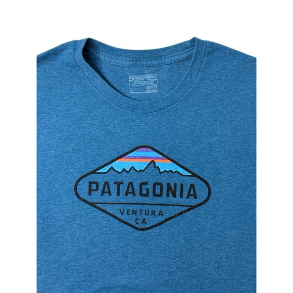 Patagonia Other - Patagonia Men's Cotton T Shirt Size Large Slim Fit Active Outdoors Hike Camp